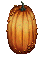 Tall Oval Orange Pumpkin.png