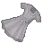 Veteran reward ice white plain dress.gif