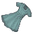 Veteran reward ice green plain dress.gif