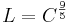 L=C^{\frac{9}{5}}\!